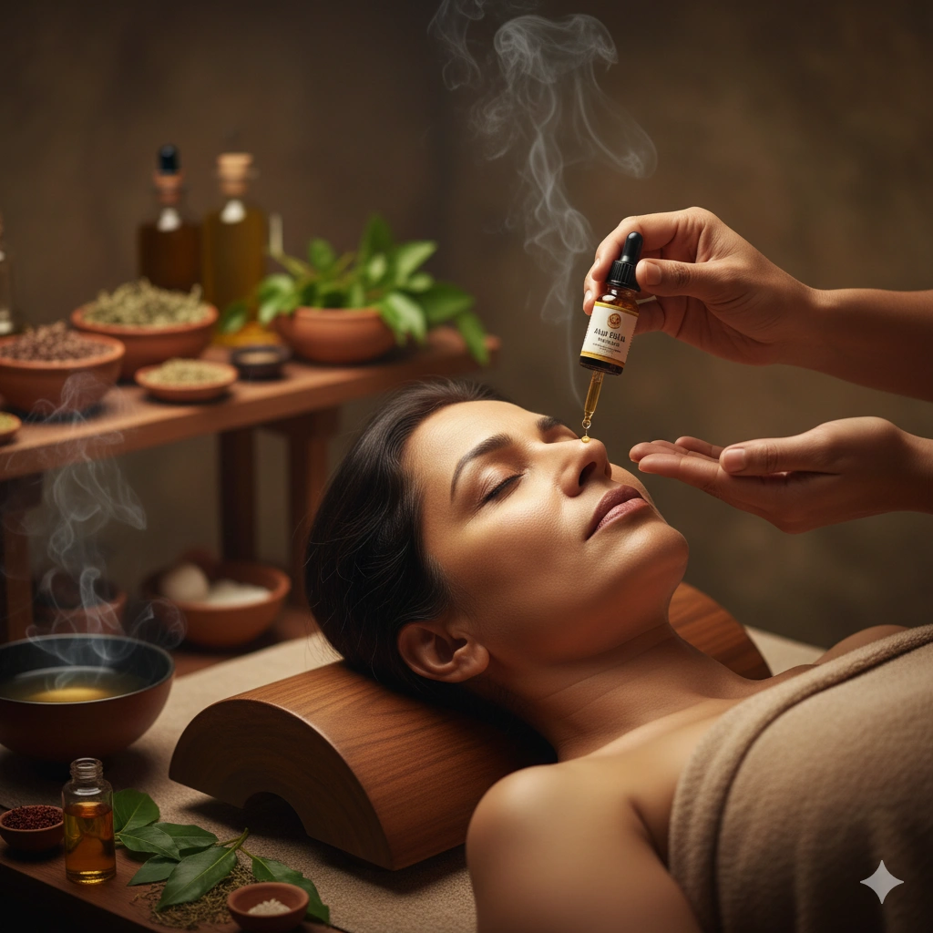 nasya therapy for sinus