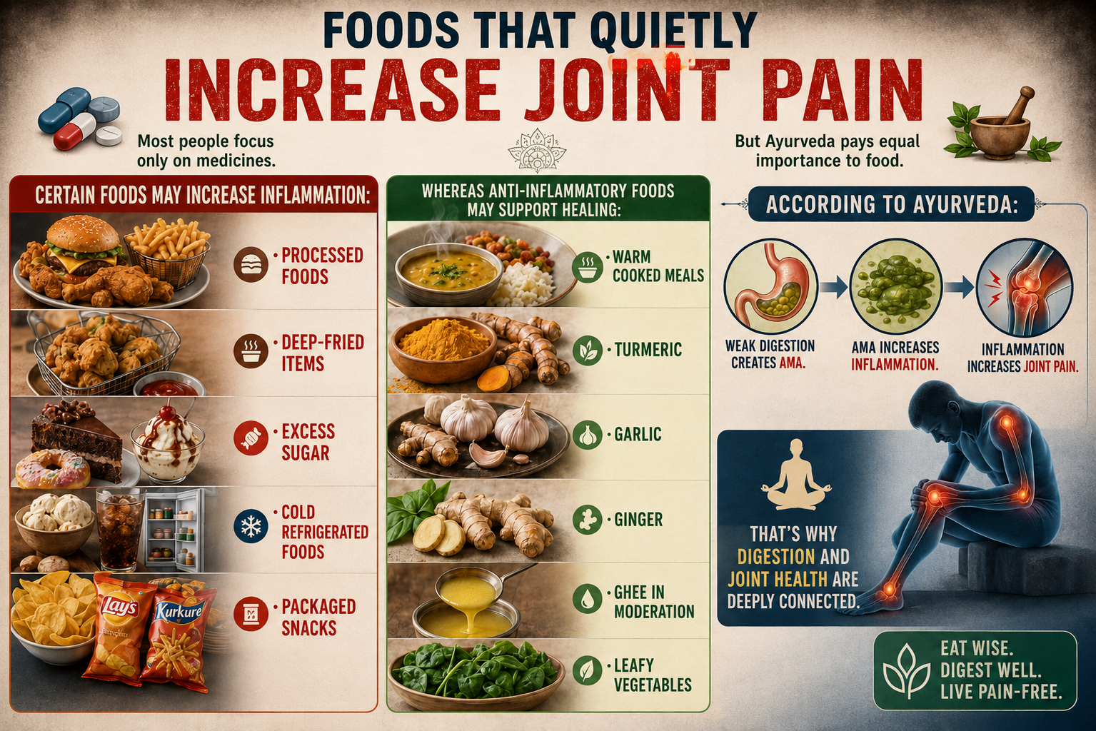 Foods That Quietly Increase Joint Pain