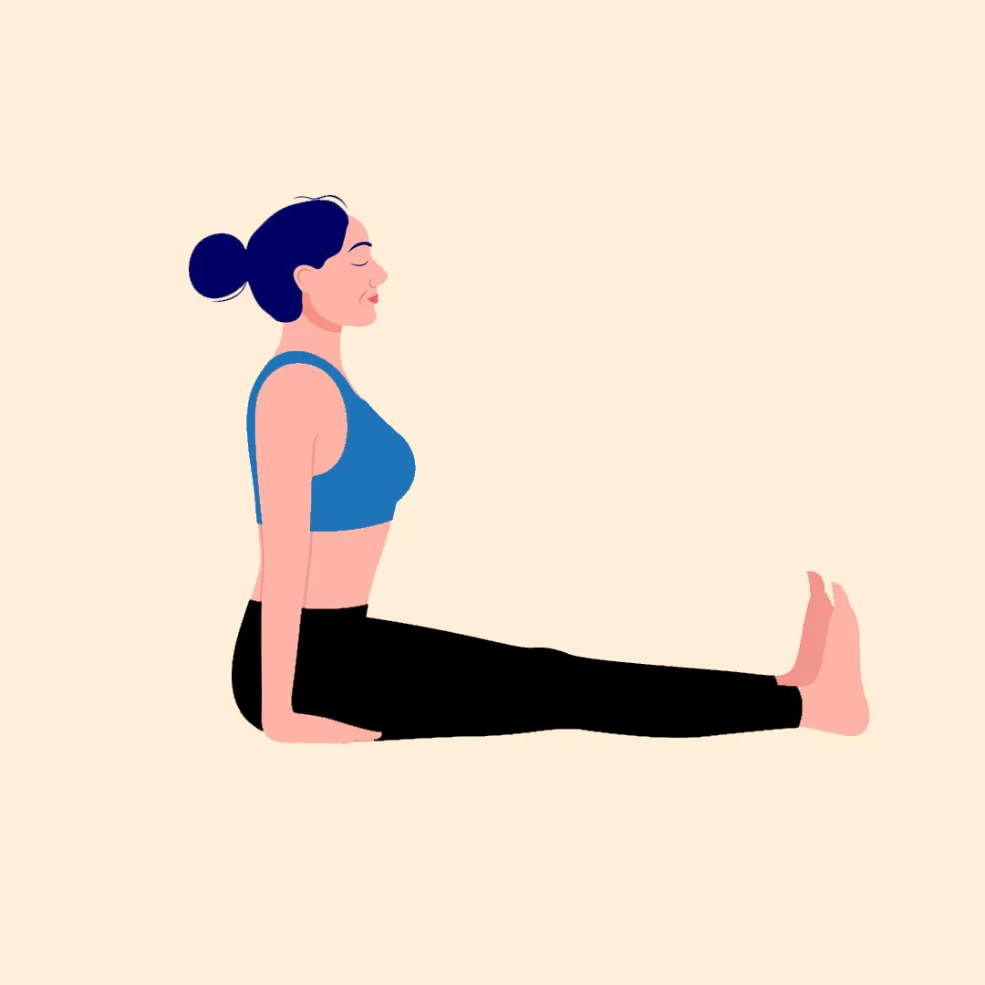 dandasana images