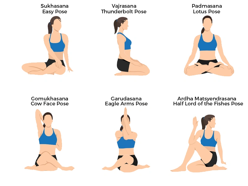 sitting position asanas